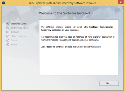Ufs Explorer Professional Recovery Manual