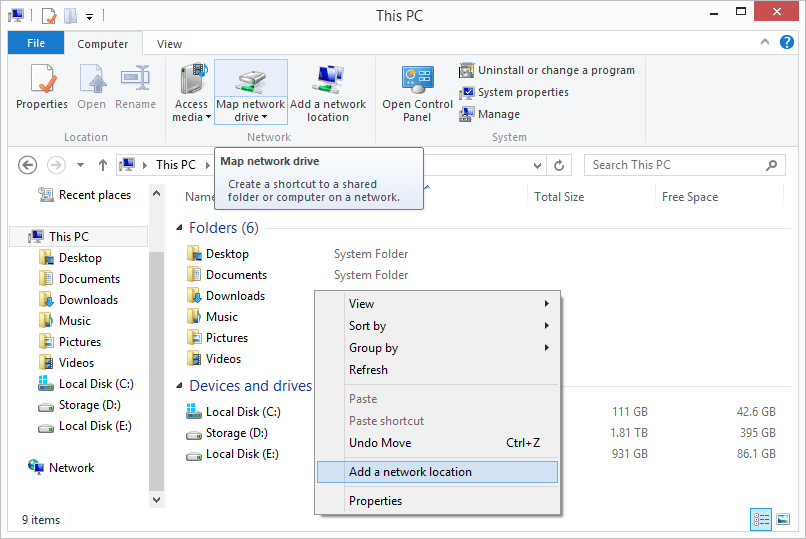 How To Save Recovered Data To A Network Drive