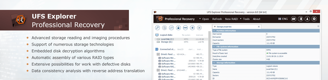 UFS Explorer Professional Recovery 8.16.0.5987 download