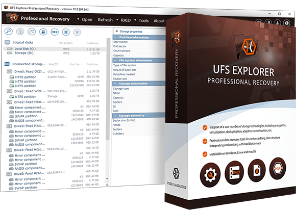 UFS Explorer Professional Recovery