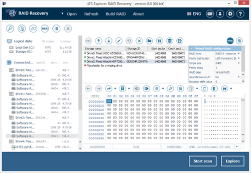 UFS Explorer RAID Recovery